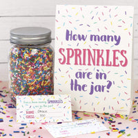 How Many Sprinkles in the Jar Party Game