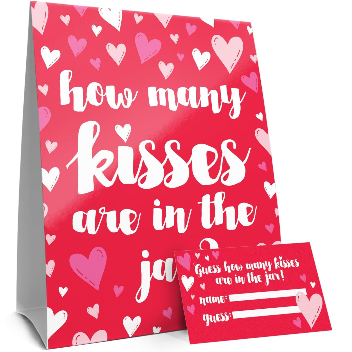 Valentine's Day Party How Many Kisses Game